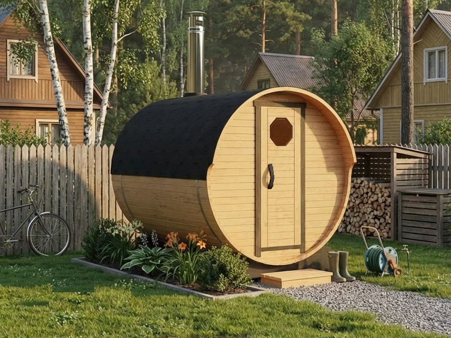Баня-бочка 300 - фото 1