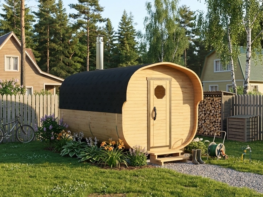 Баня-Квадробочка 450 - фото 1